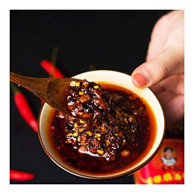 Lao Gan Ma Spicy Chili Crisp dipping idea to elevate snacks.