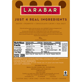 Larabar 25.6 oz box packaging ready for family snacking