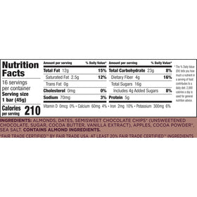 Larabar box showing 16 bars for grab-and-go snacking