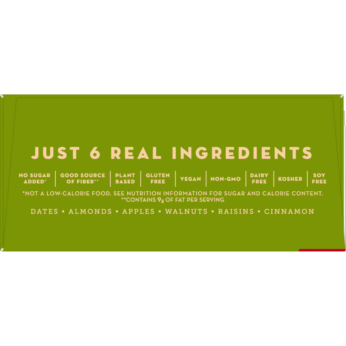 LÄRABAR Apple Pie ingredients blend dates and nuts for real-food bites