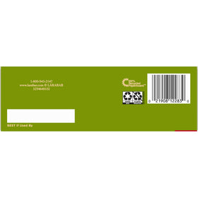 LÄRABAR Apple Pie bar label showcases gluten-free and vegan status for shoppers