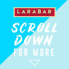 LÄRABAR Banana Bread bar styled for on-the-go use in bag or lunchbox.