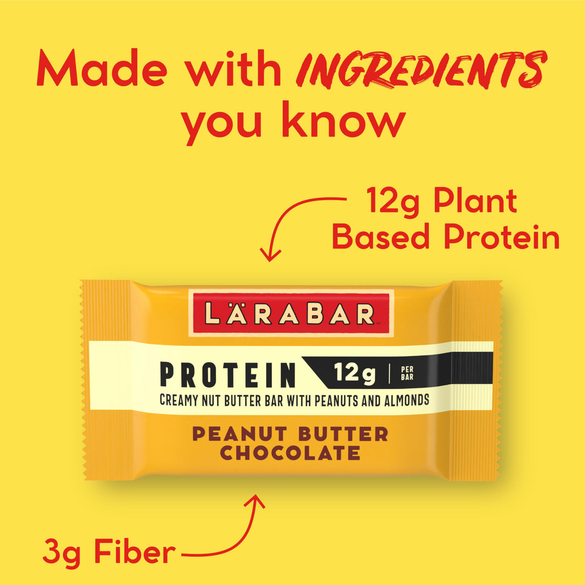 LÄRABAR bar in backpack, a convenient grab-and-go snack.