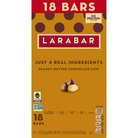 LÄRABAR bar in hand, a mess-free option for travel and workouts.