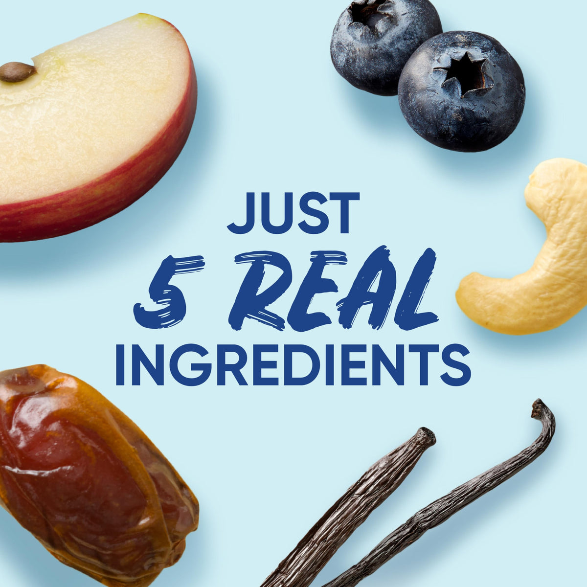 LÄRABAR Blueberry Muffin bar gluten-free vegan badge for conscious snacking.
