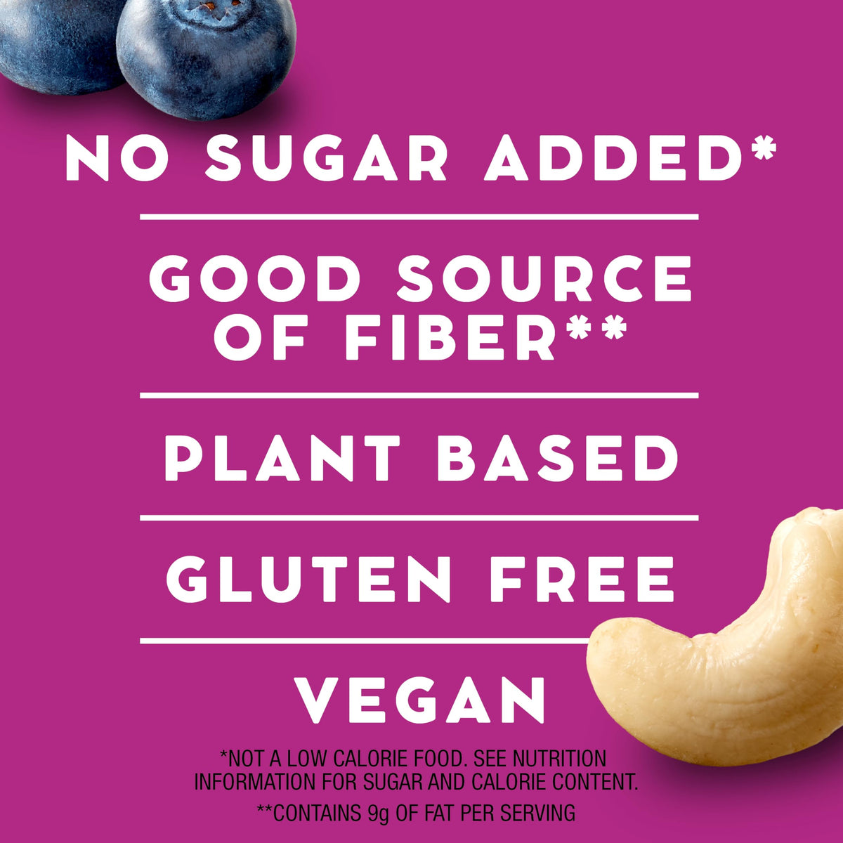 Larabar Blueberry Muffin bar in hand for on-the-go snacking.