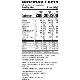 LÄRABAR Non-GMO verified label on packaging for mindful snacking.