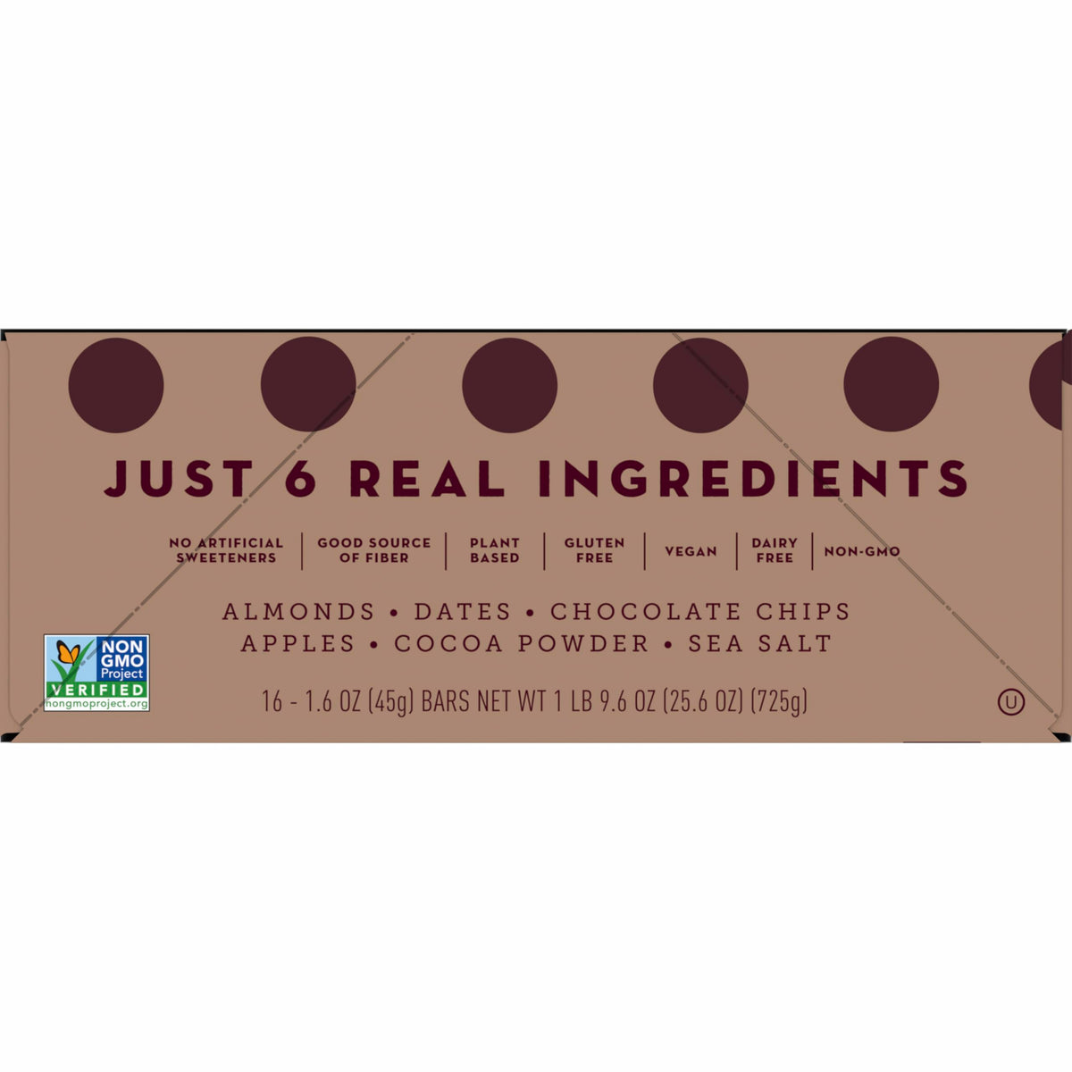 Larabar gluten-free and vegan packaging close-up