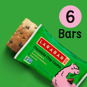 Larabar Kids Bakes semisweet chocolate chips close-up detail.