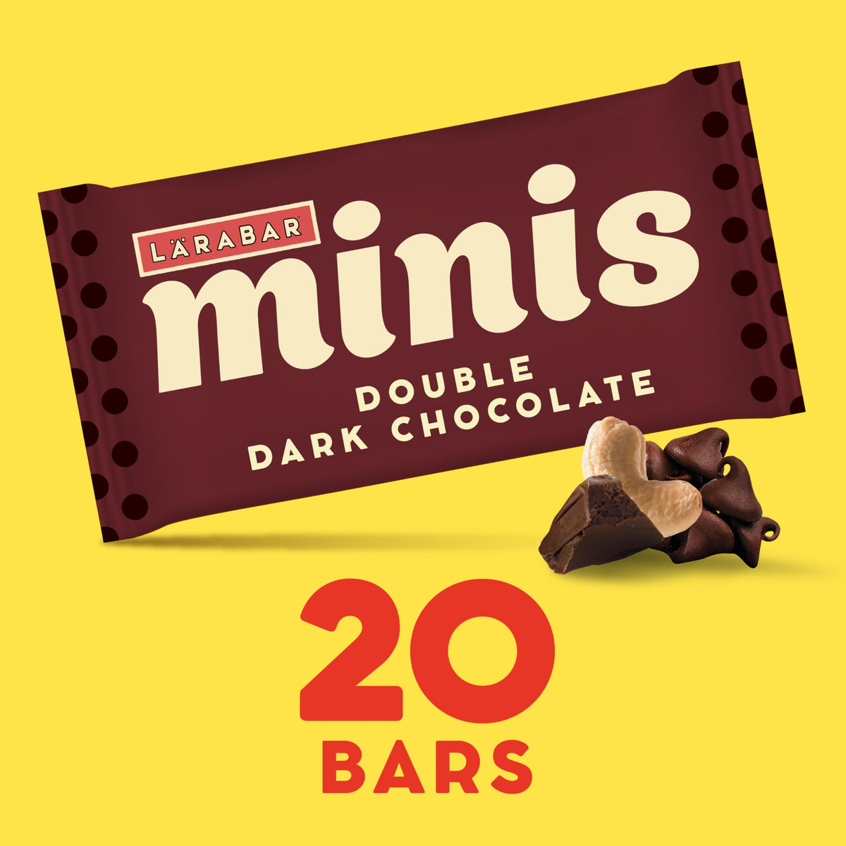 Close-up of fair-trade chocolate chips and cocoa in the bar