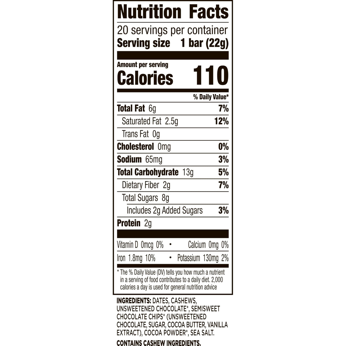 Close-up of essential ingredients: dates, cashews, fair-trade chocolate