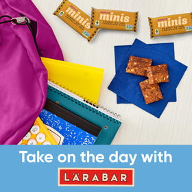 LÄRABAR Minis 20-bar box is ideal for sharing or personal snacking.