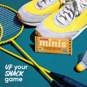Fair Trade chocolate chips appear in LÄRABAR Minis bites.