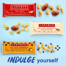 LÄRABAR Nut Lovers Peanut Butter Cookie bar beside lunchbox, ideal school snack