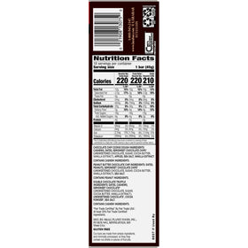 LÄRABAR Nutrition label, easy-to-read details for vegan and gluten-free bars.