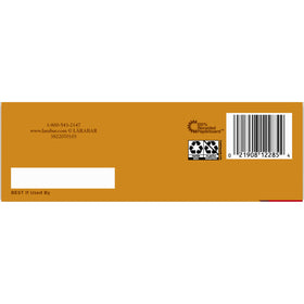LÄRABAR Peanut Butter Chocolate Chip bar resting on a shelf for easy access