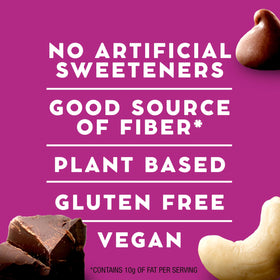 Larabar Double Chocolate Truffle highlights vegan, gluten-free ingredients.