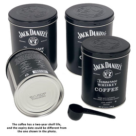 Jack Daniels Coffee medium roast with caramel and vanilla notes.
