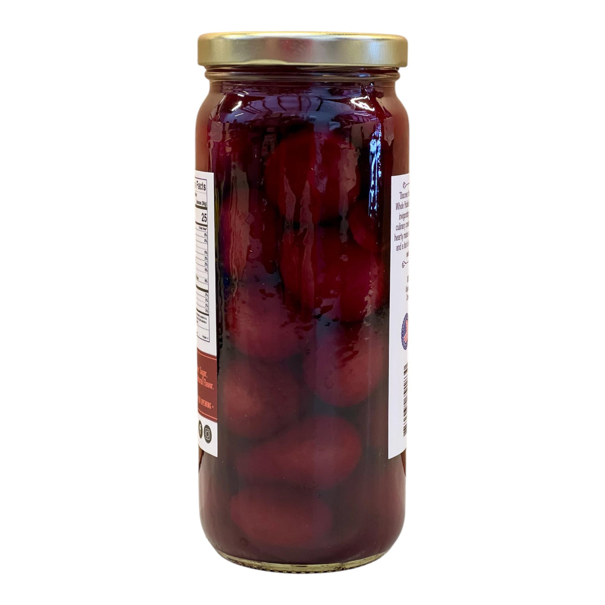 Lara's Gourmet Passions Beets USA-made label ensures quality and local sourcing.