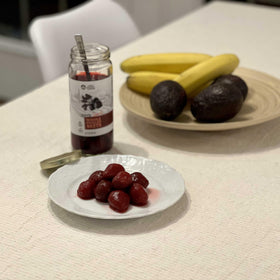 Lara's Gourmet Passions Sweet Beets served in a salad highlight vibrant color and texture.