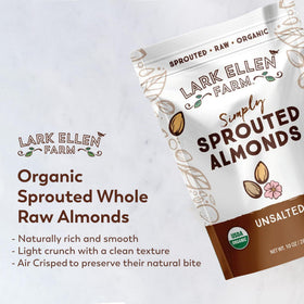 Lark Ellen Farm activated sprouting process showing improved flavor.