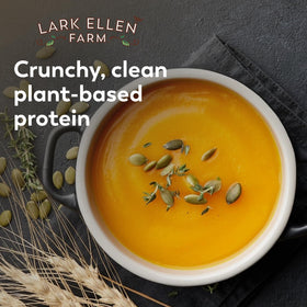 Lark Ellen Farm recyclable packaging supports sustainable snacking.