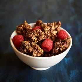 Parfait with Berrylicious Granola Clusters by Lark Ellen Farm