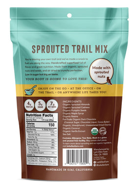 Resealable bag image showing freshness on the go with Lark Ellen Farm.