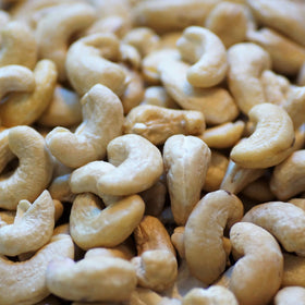 Lark Ellen Farm Sprouted Cashews kitchen scene ready for cooking ideas.
