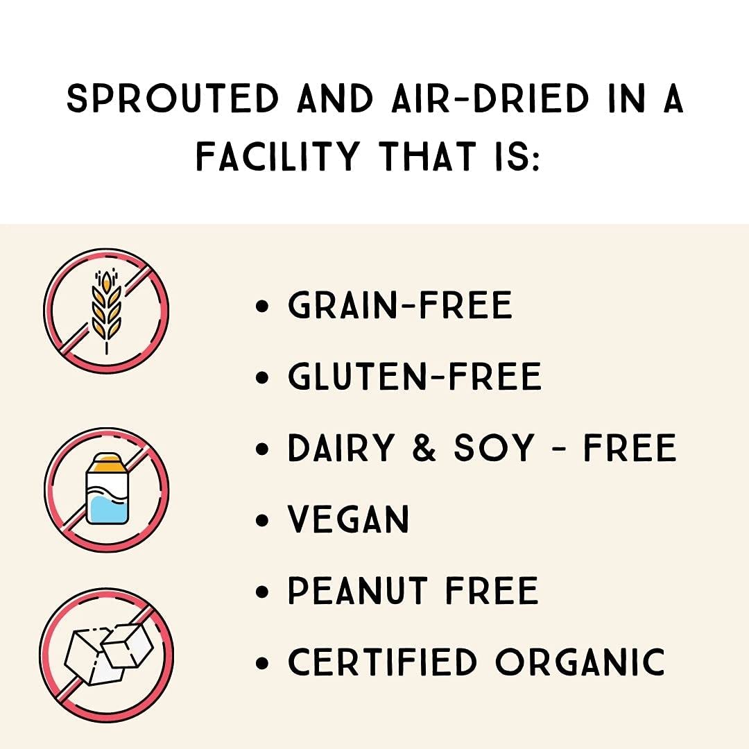 Lark Ellen Farm sprouted salted cashews are paleo and keto-friendly snack option