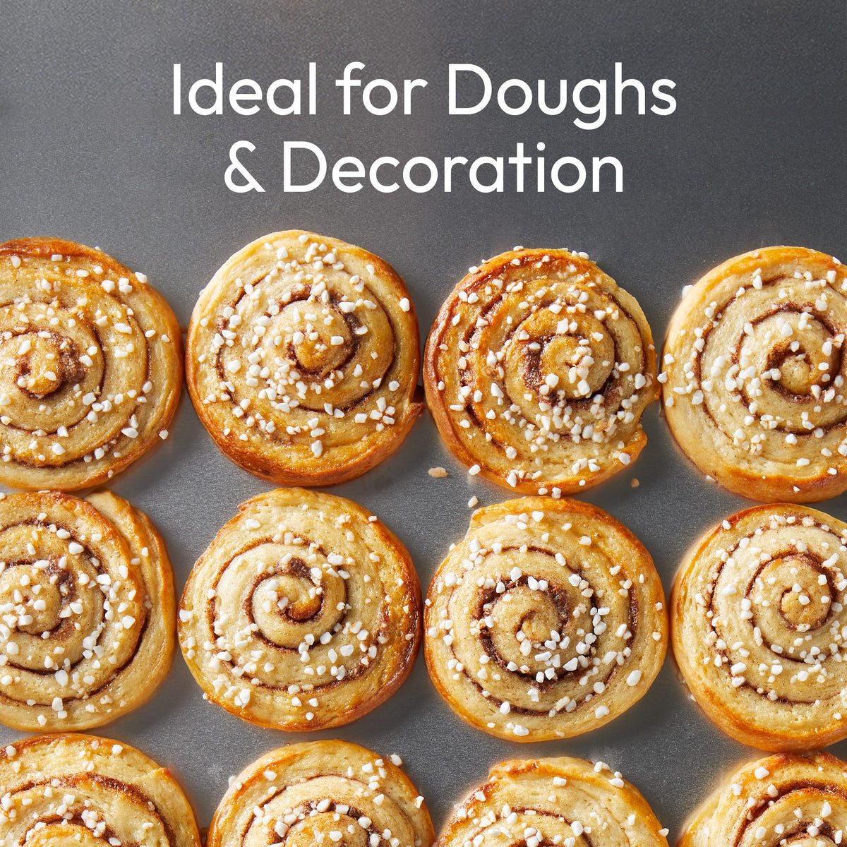 Lars' Own resealable 10oz pouches keep pearl sugar fresh for baking
