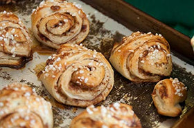 Belgium-origin Lars' Own packaging signals premium baking ingredients.