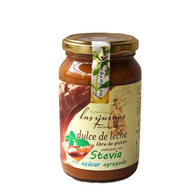 Las Quinas No Sugar Dulce de Leche jar showcasing creamy caramel spread