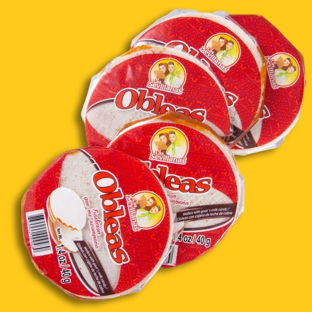 Las Sevillanas Obleas individually wrapped pieces for on-the-go snacking