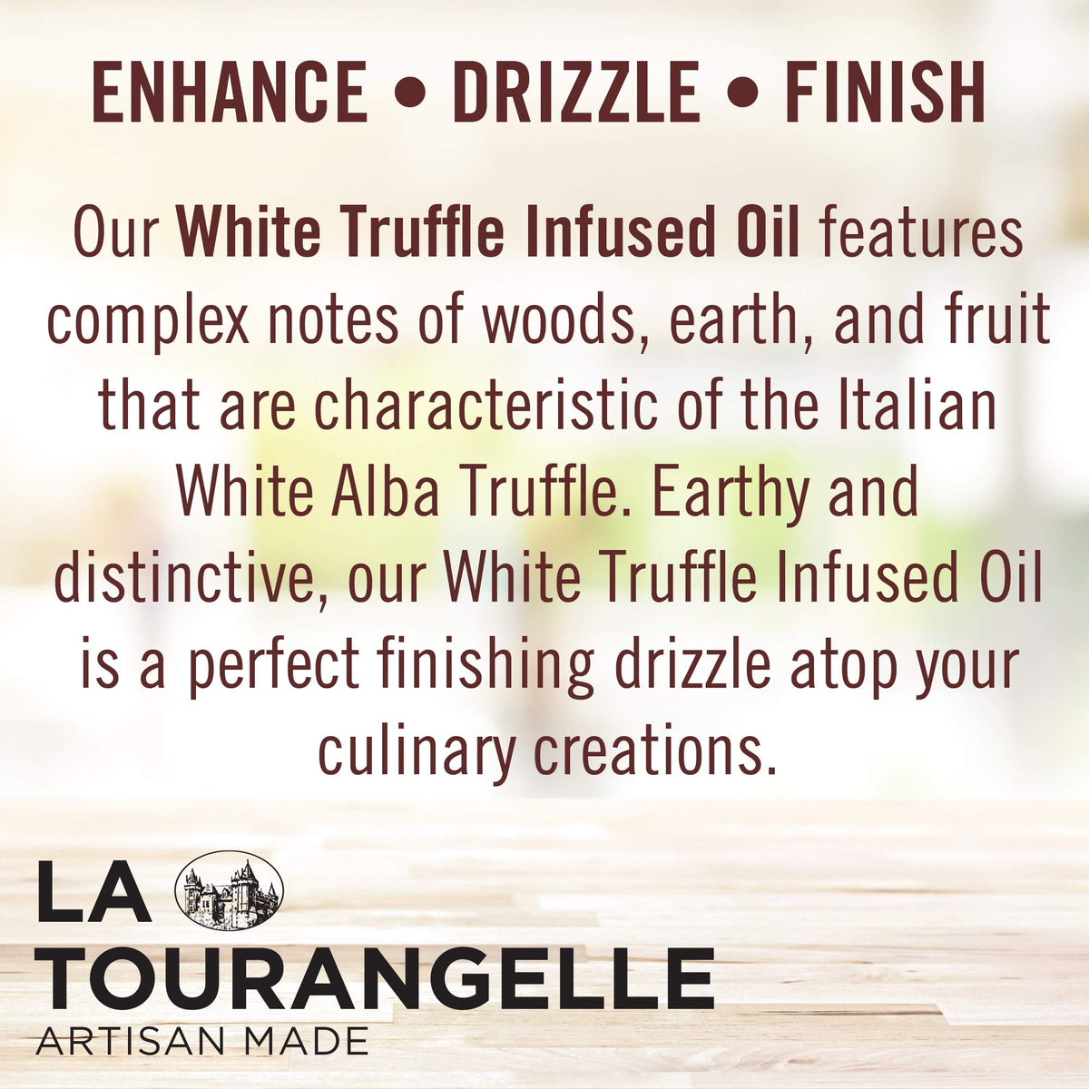 La Tourangelle White Truffle Oil with roasted vegetables elevates flavor