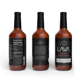 LAVA Michelada mixer premium spices boost savory complexity.