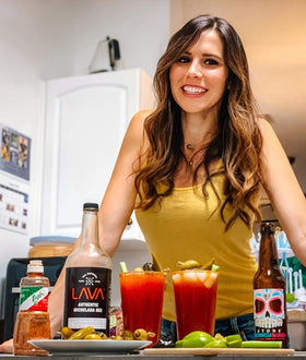 LAVA Michelada mixer San Marzano tomato base shines.