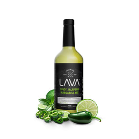 LAVA raw blue agave nectar bottle emphasizes natural sweetness.