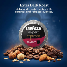 Lavazza Arabica beans origin visual emphasizing Central and South America.