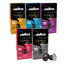 Lavazza Armonico espresso capsules—bold dark roast for a rich morning espresso.