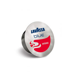 Lavazza BLUE Espresso Intenso cup with crema, ideal for a quick espresso