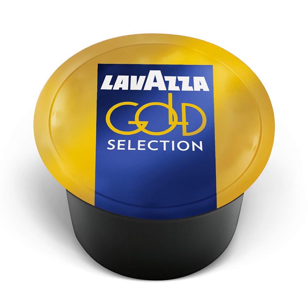 Lavazza Blue Gold Selection packaging, premium espresso capsules for daily rituals.
