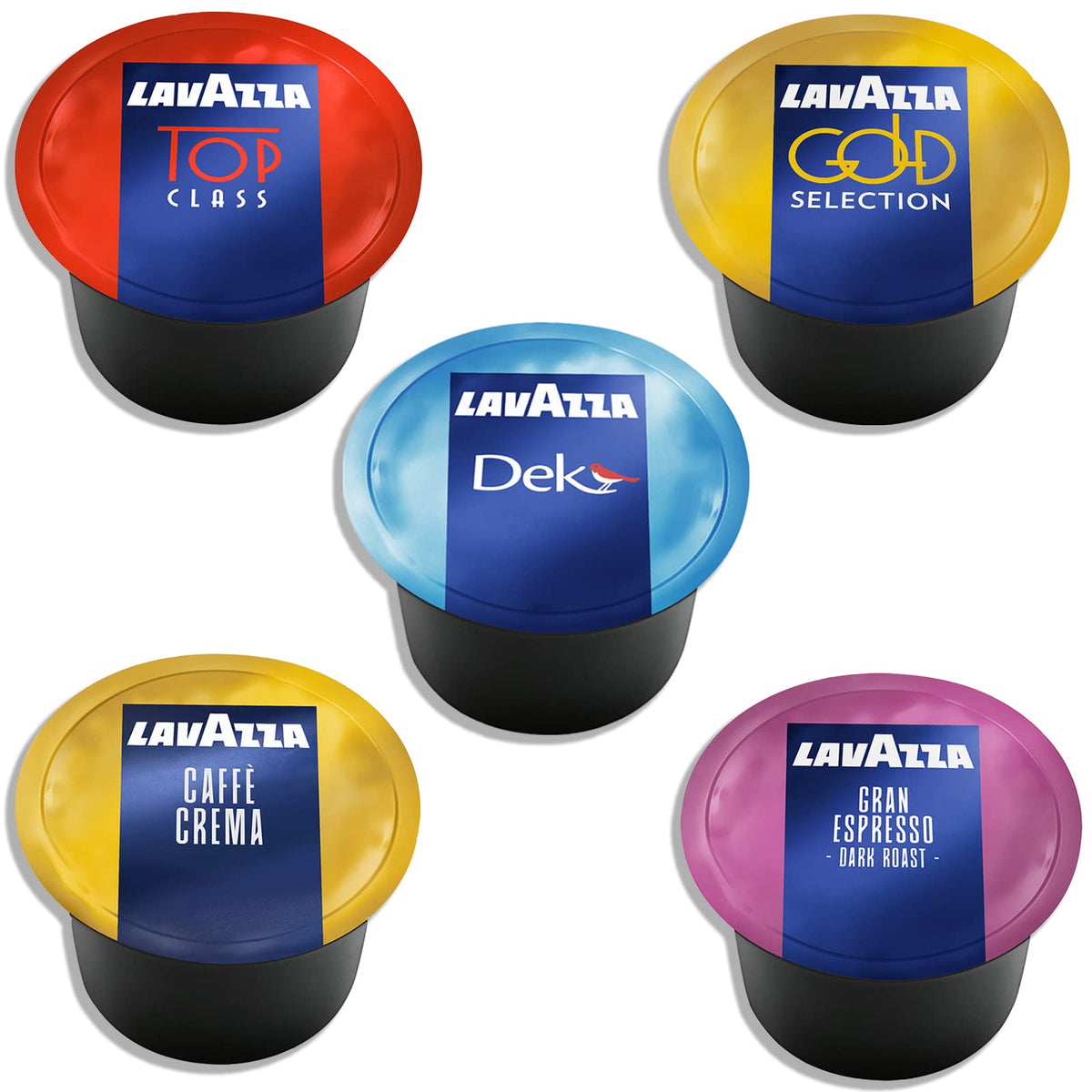 Lavazza Blue Top Class pods with rich aroma for versatile espresso