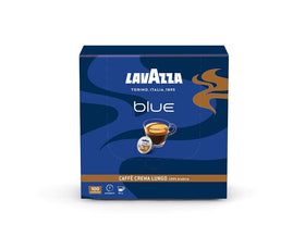 Lavazza Caffe Crema Lungo cup with rich crema for cafe-style espresso at the office