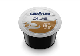 Lavazza Caffe Crema Lungo pack of 100 capsules delivering smooth espresso at home