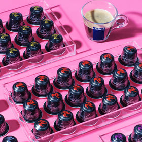 Lavazza capsule assortment pack—versatile flavors ready for a quick espresso.