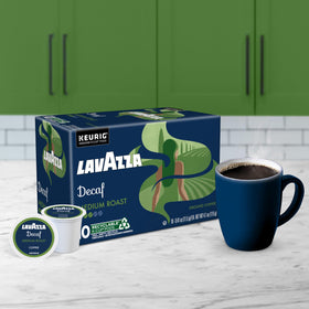 Gluten-free Lavazza Classico Decaf suitable for gluten-conscious routines.
