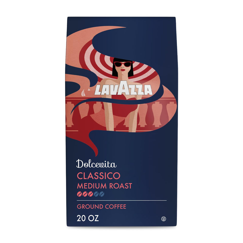 Lavazza Classico ground coffee bag 20 oz ready to brew