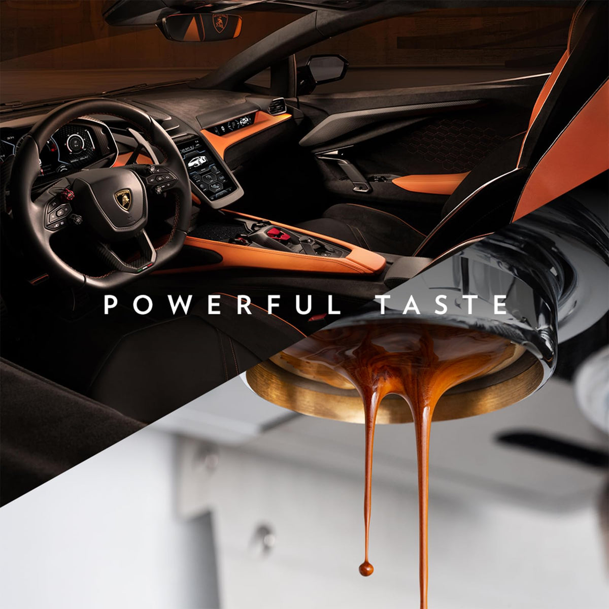 Lavazza beans sourced from South America suggest nuanced flavor notes.