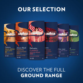 Lavazza decaf ground coffee ideal for cold brew sessions.